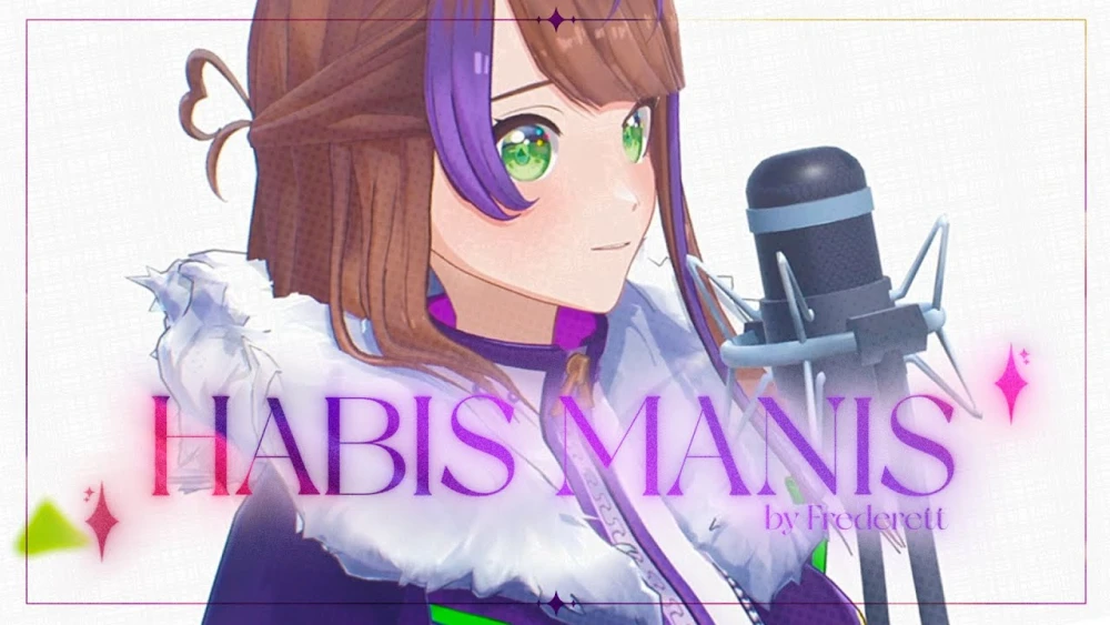 Frederett Rilis Lagu Original VTuber Terbaru Habis Manis